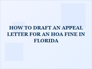 Crafting an Appeal Letter for an Hoa Fine