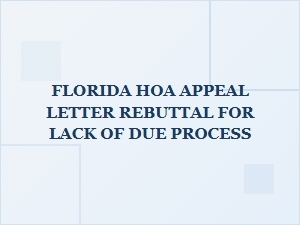 Guide to Appealing Hoa Due Process Violations